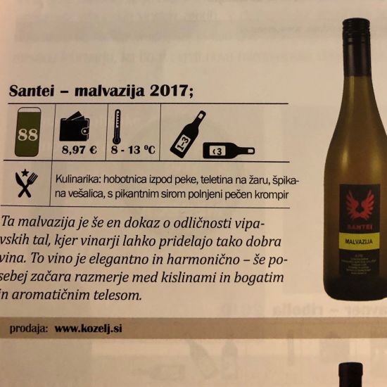 Malvazija 2017 revija Vino